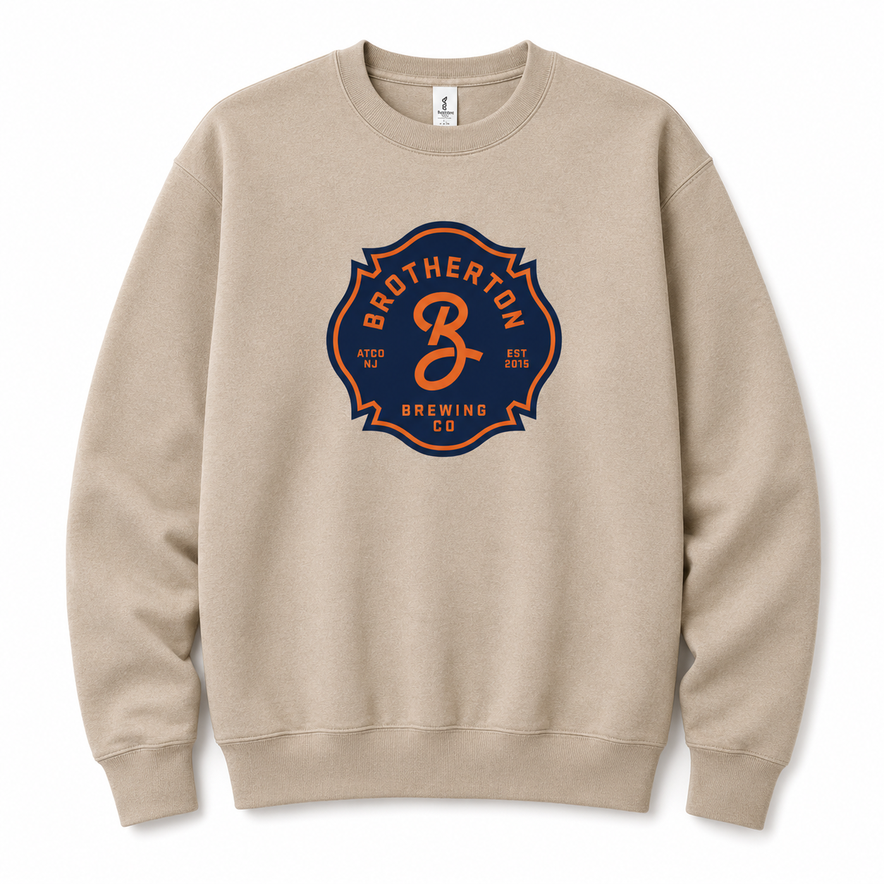 Fire Crest Crew Neck Sweatshirt