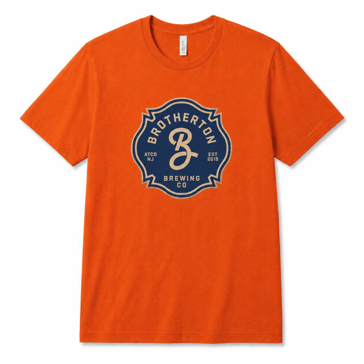 Fire Crest Tee — Orange